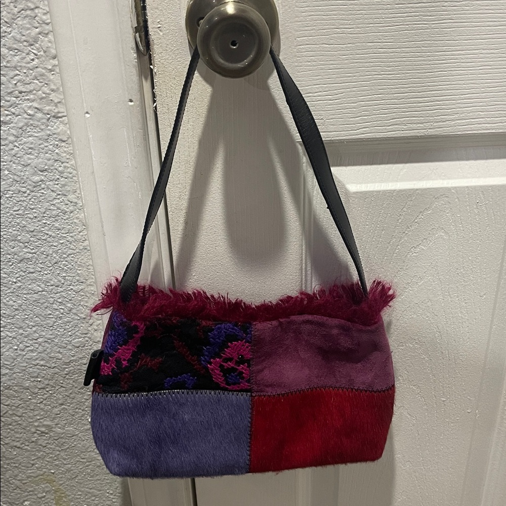 MarliParmi Colorful Patchwork Shoulder Bag